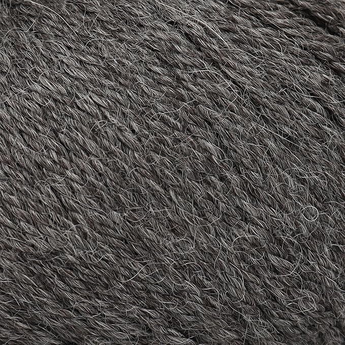 Origins - 100% Baby Alpaca Yarn Wool Set of 3 Skeins (150 Grams) DK Weight Made in Peru Natural Colors (Undyed) Heavenly Soft Perfect for Knitting and Crocheting (Mountain Fog, Origins 3 Skeins DK)