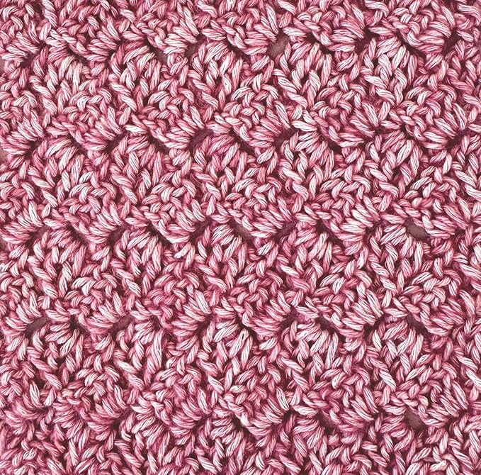 Cotton to The Core Cotton Yarn for Crocheting, 6-Pack (852 Yds / 300G), Free Patterns, Beginners Friendly - Soft Baby Yarn for Knitting - 3 DK Light Worsted Weight - Raspberry Red