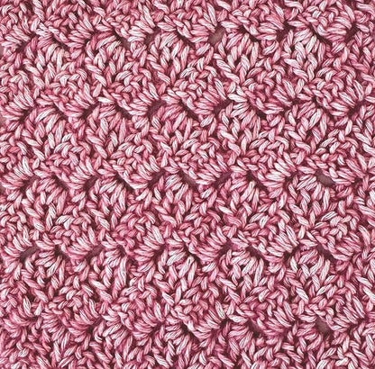 Cotton to The Core Cotton Yarn for Crocheting, 6-Pack (852 Yds / 300G), Free Patterns, Beginners Friendly - Soft Baby Yarn for Knitting - 3 DK Light Worsted Weight - Raspberry Red