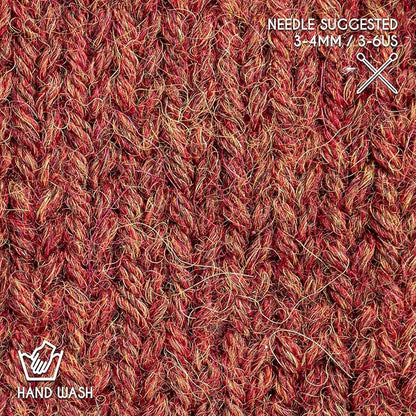 Worsted Set (6 x 1.75 oz) Super Soft Baby Alpaca Knitting Yarn Fall Leaves 656 Yards