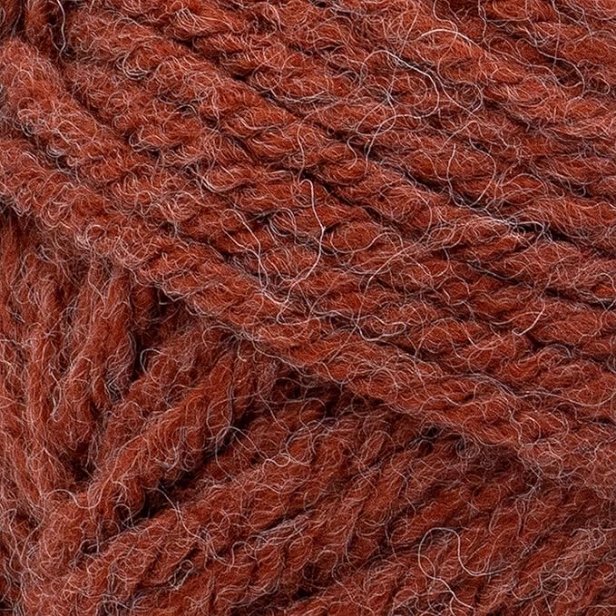 Lion Brand Yarn, Hue + Me Chunky Yarn for Crocheting, Knitting, and Crafts, Spicy, 1 Pack