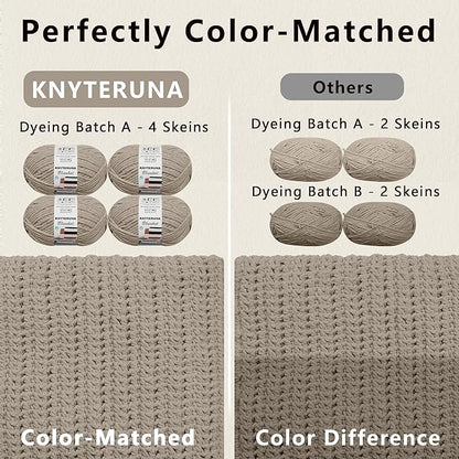 #6 Super Bulky Blanket Yarn for Crocheting - 4 Skeins(Each 10.5oz/300g, 220yds/201m), Chunky Chenille Thick Plush Big Soft Yarn for Crocheting Knitting Blankets, Dark Purple