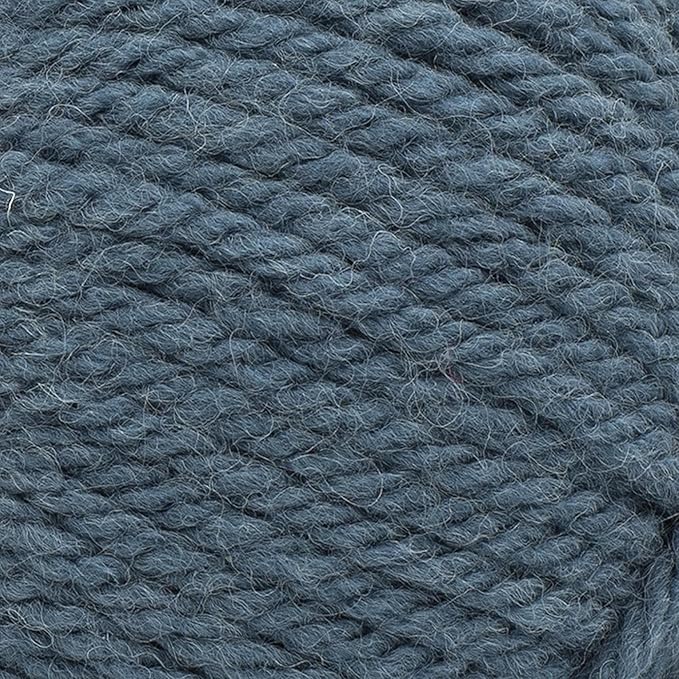 Lion Brand Yarn, Hue + Me Chunky Yarn for Crocheting, Knitting, and Crafts, Marine, 1 Pack