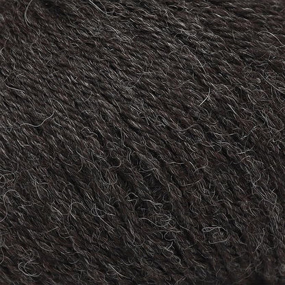 Origins - 100% Baby Alpaca Yarn Wool Set of 6 Skeins (300 Grams) DK Weight Made in Peru Natural Colors (Undyed) Heavenly Soft Perfect for Knitting and Crocheting (Midnight Gray, Origins 6 Skeins DK)