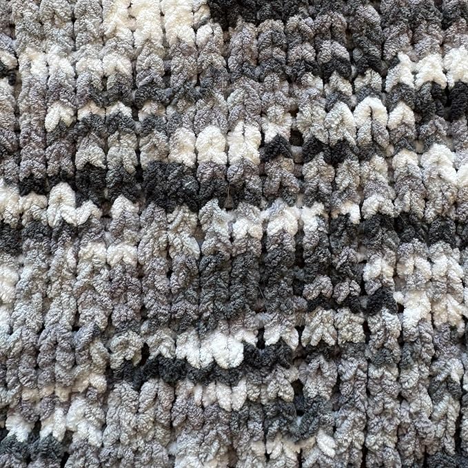 Lion Brand Yarn, Cover Story Favorite Blanket Yarn for Knitting and Crochet, 223 Yards, Perfect Storm, 1 Pack