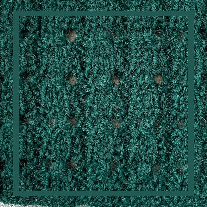 Woolen Delights Soft Wool Yarn for Crocheting, 3-Pack (522Yds / 300G), Free Patterns - #4 Medium Aran/Heavy Worsted Weight Wool Yarn for Knitting - Hunter Green