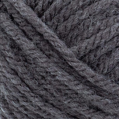 Lion Brand Hue + Me Yarn for Knitting, Crocheting, and Crafting, Bulky and Thick, Soft Acrylic and Wool Yarn, Shadow, (2-Pack)