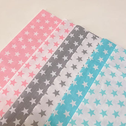 6Pcs 20" x 20" Cotton Fabric DIY Making Supplies Quilting Patchwork Fabric Fat Quarter Bundles DIY for Quilting Cotton Patchwork Cushions (Start, 20" x 20")