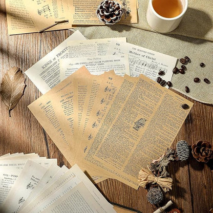 234 Pieces 4 Sets Vintage Scrapbook Paper Junk Journal Pages Collage Paper Ephemera Bundle Junk Journaling Supplies Craft Kits for Bullet Albums Planners Wall Art Decoupage Crafter Gifts Supplies