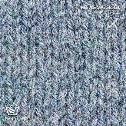 Worsted Set (6 x 1.75 oz) Super Soft Baby Alpaca Knitting Yarn Grey Green 656 Yards