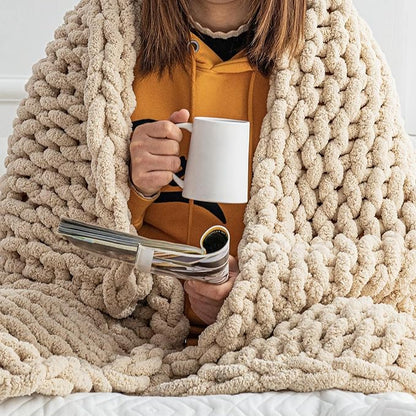 55 Inch Chunky Knitting Blanket Loom - Custom Thick Yarn Knitting Loom, Foldable and Portable Chunky Blankets Extra Large Loom