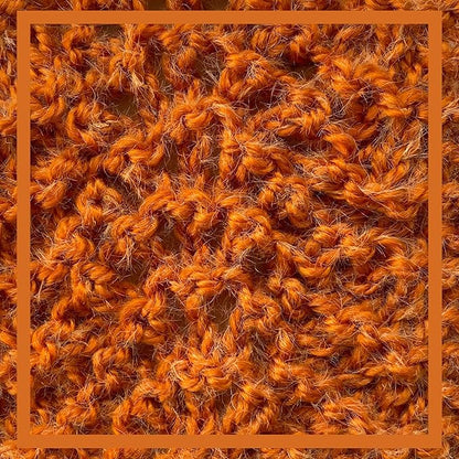 Woolen Delights Soft Wool Yarn for Crocheting, 3-Pack (522Yds / 300G), Free Patterns - #4 Medium Aran/Heavy Worsted Weight Wool Yarn for Knitting - Pumpkin Orange