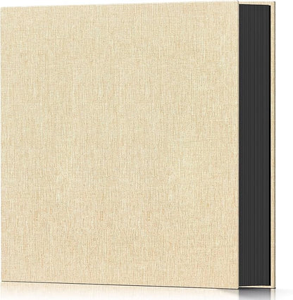 Popotop Photo Album 4x6 600 Pockets for Wedding Gifts,Linen Hardcover Picture Albums for Family Anniversary Baby Vacation Pictures