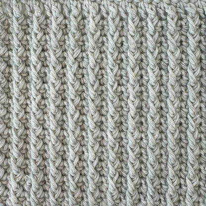 Cotton to The Core Cotton Yarn for Crocheting, 6-Pack (852 Yds / 300G), Free Patterns, Beginners Friendly - Soft Baby Yarn for Knitting - 3 DK Light Worsted Weight - Tin Grey