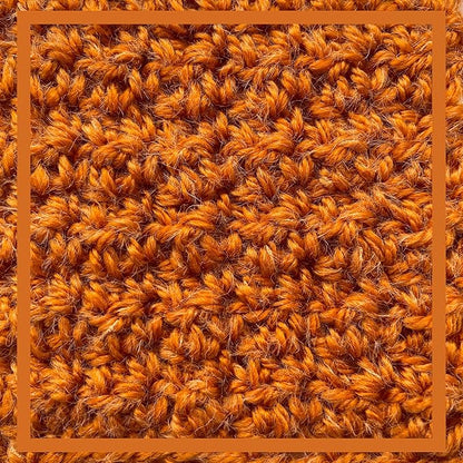 Woolen Delights Soft Wool Yarn for Crocheting, 3-Pack (522Yds / 300G), Free Patterns - #4 Medium Aran/Heavy Worsted Weight Wool Yarn for Knitting - Pumpkin Orange