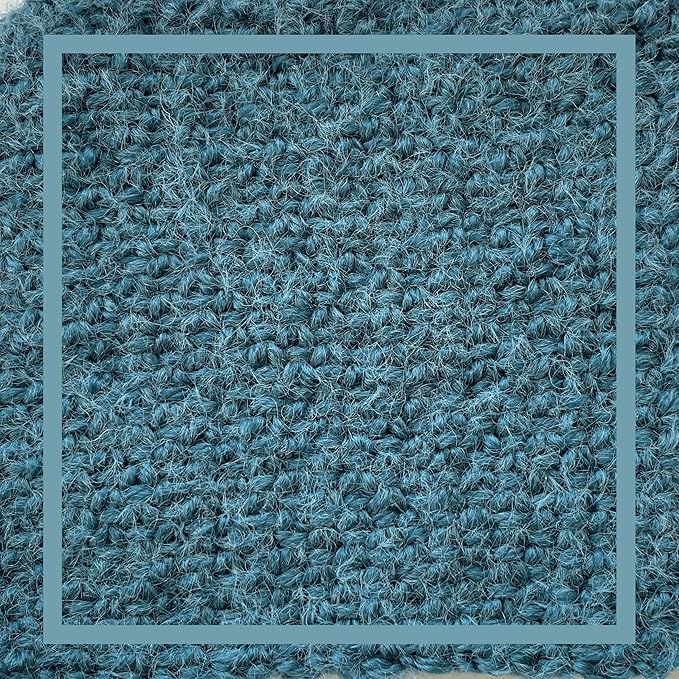 Woolen Delights Soft Wool Yarn for Crocheting, 3-Pack (522Yds / 300G), Free Patterns - #4 Medium Aran/Heavy Worsted Weight Wool Yarn for Knitting - Slate Blue