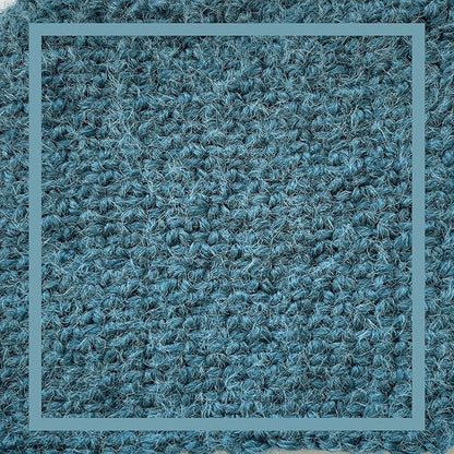 Woolen Delights Soft Wool Yarn for Crocheting, 3-Pack (522Yds / 300G), Free Patterns - #4 Medium Aran/Heavy Worsted Weight Wool Yarn for Knitting - Slate Blue