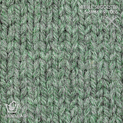 Bulky Set (6 x 1.75 oz) Super Soft Baby Alpaca Knitting Yarn Emerald 328 Yards